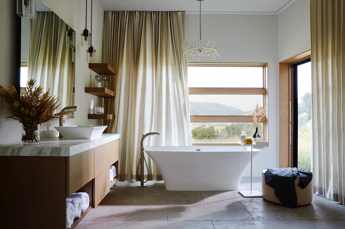 CONTEMPORAY BATHS FROM POWDER TO PRIMARY @WRJDESIGN - The