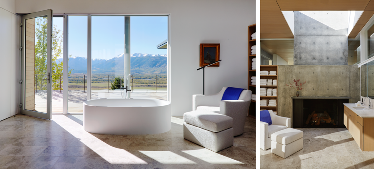 CONTEMPORAY BATHS FROM POWDER TO PRIMARY @WRJDESIGN - The