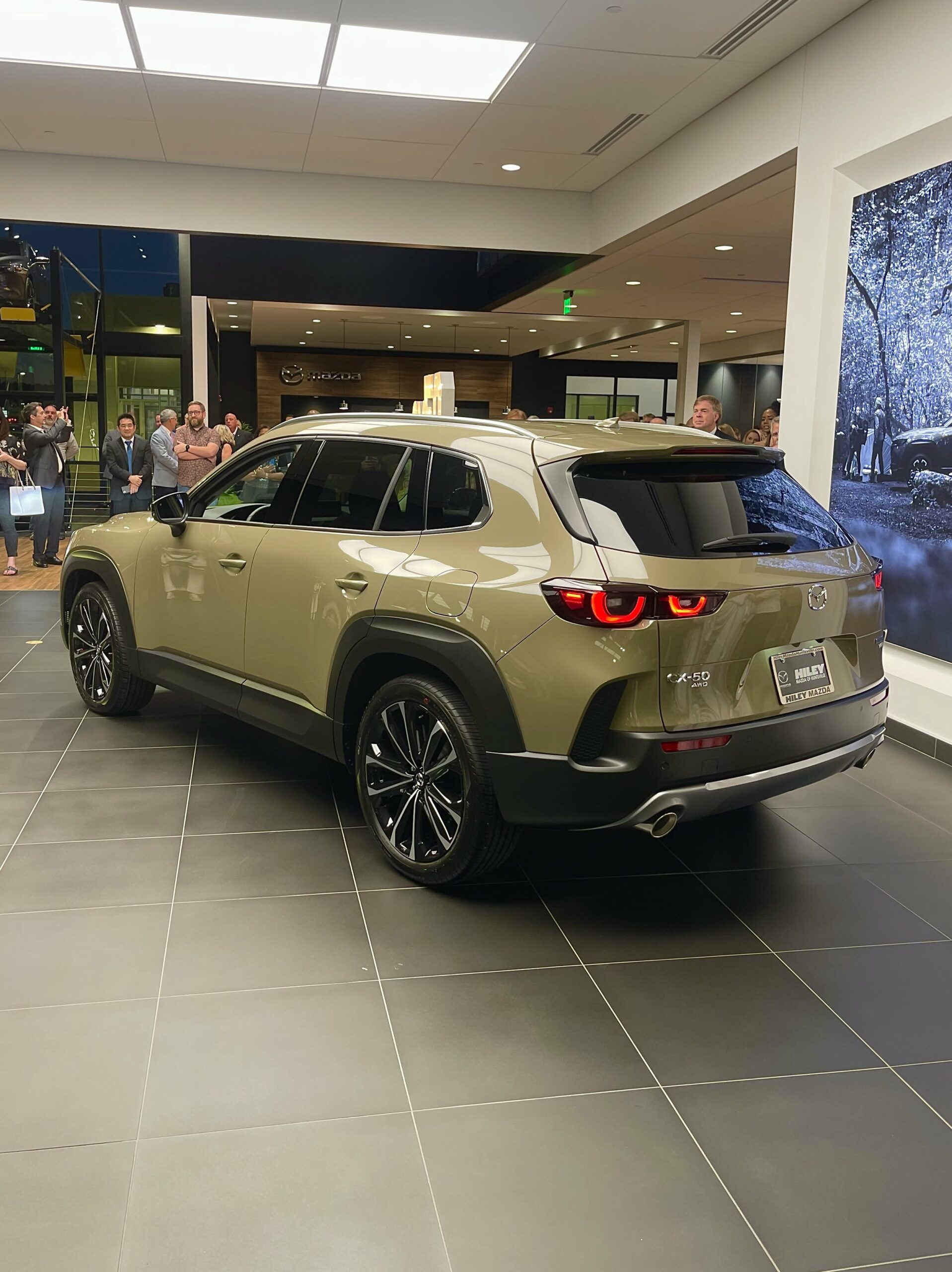 Christopher Gregory shares the unveiling of the new Mazda CX-50
