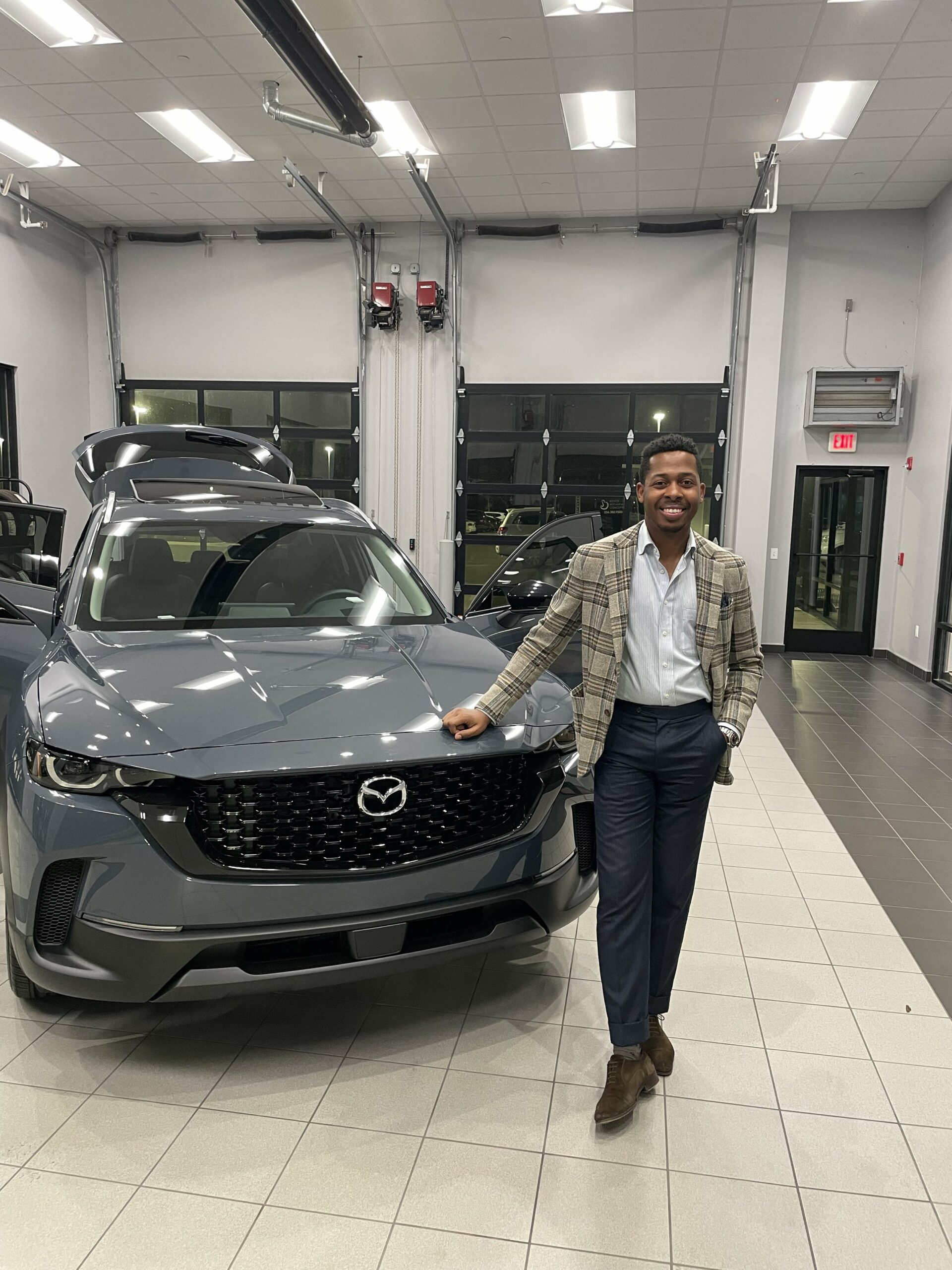 Christopher Gregory shares the unveiling of the new Mazda CX-50