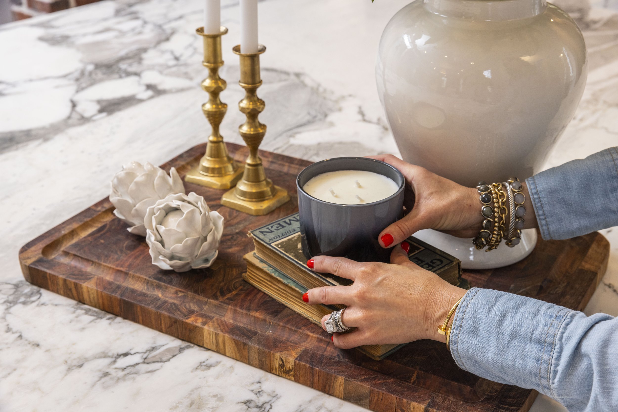 Kitchen Cabinets and Countertop Styling with Simplify in Style + Macy ...