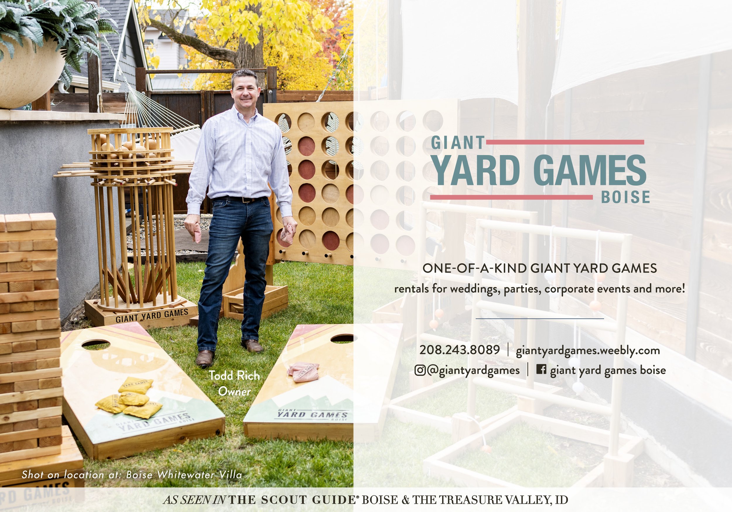 5Minute Bio with Todd Rich of Giant Yard Games The Scout Guide