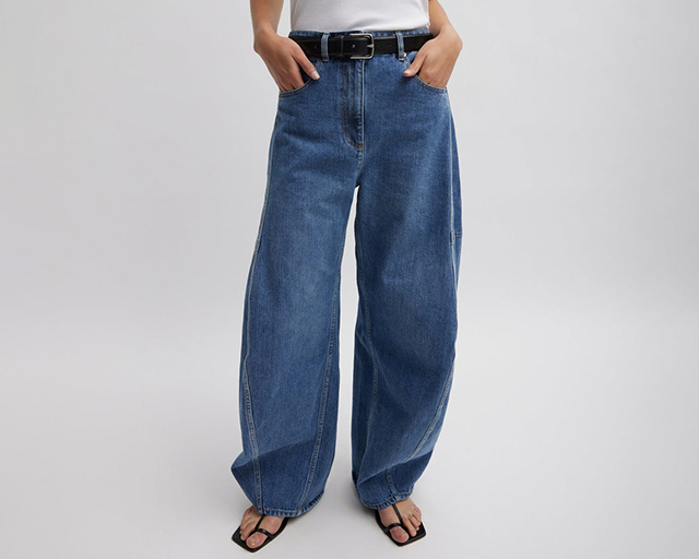 極美品 2024✨Deuxieme Classe Loose Jeans 38 2025年最新】Deuxieme Classe レディース デニム・ジーンズの
