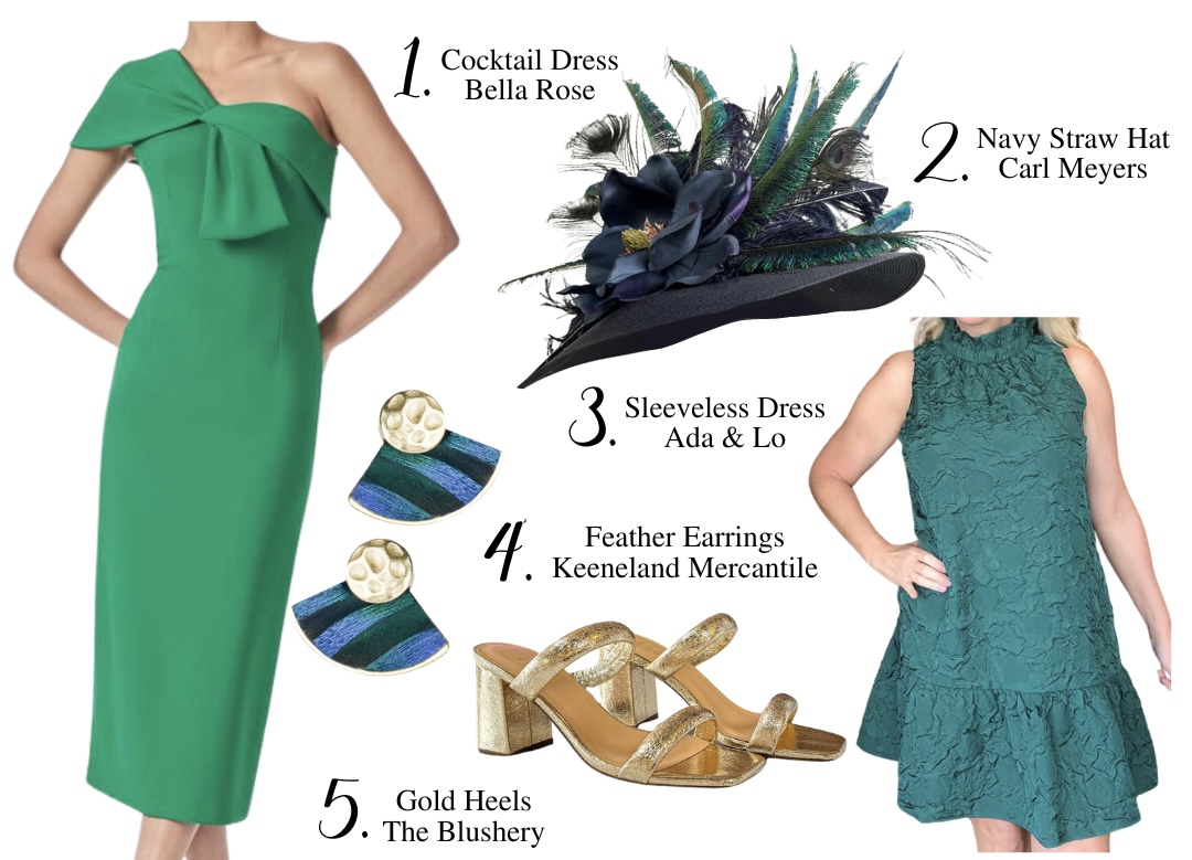 green emerald velvet dress What to Wear to the Kentucky Derby: Best Dresses and Hats from Amazon main image 0
