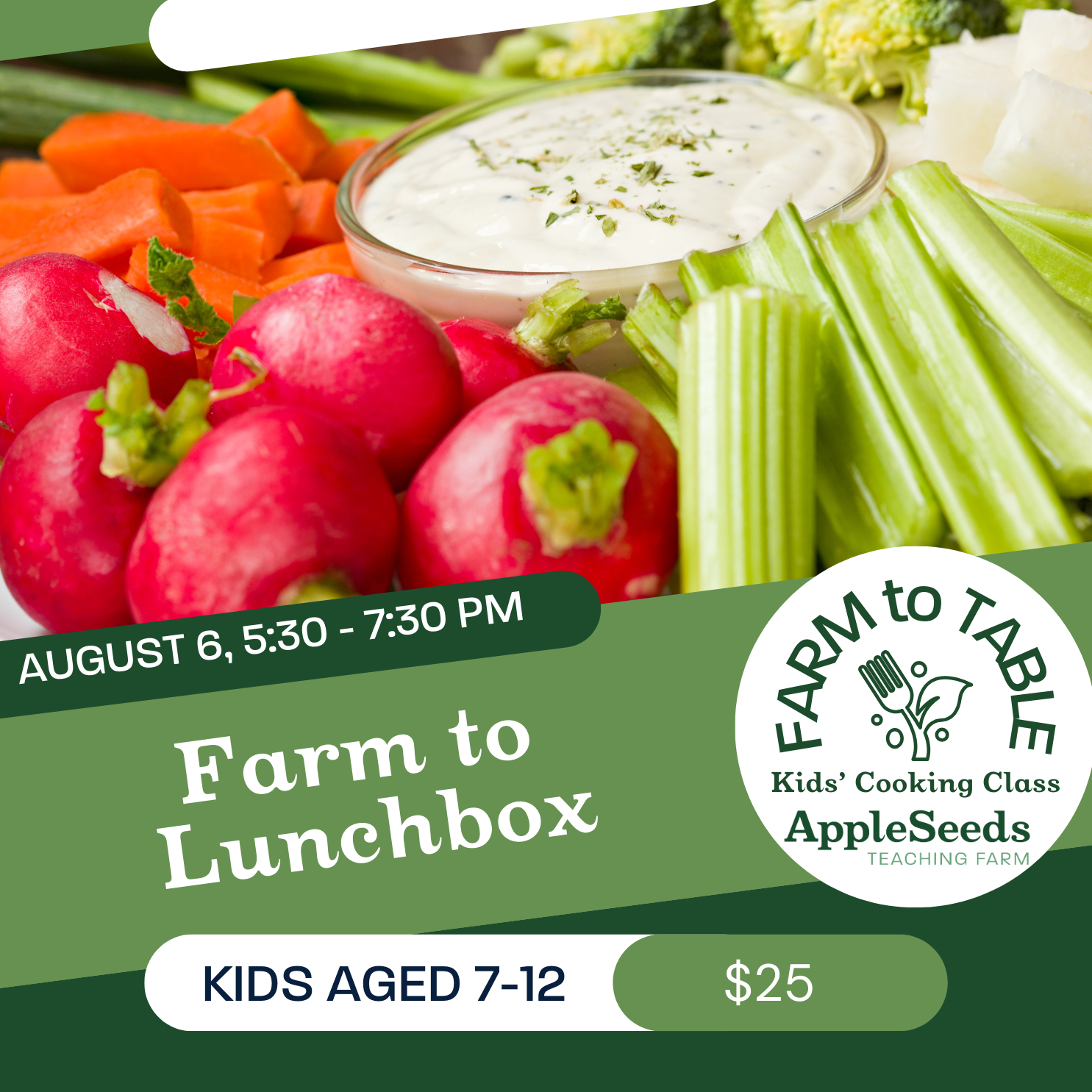 Farm to Table Kids Cooking Classes At Appleseeds Teaching Farm The