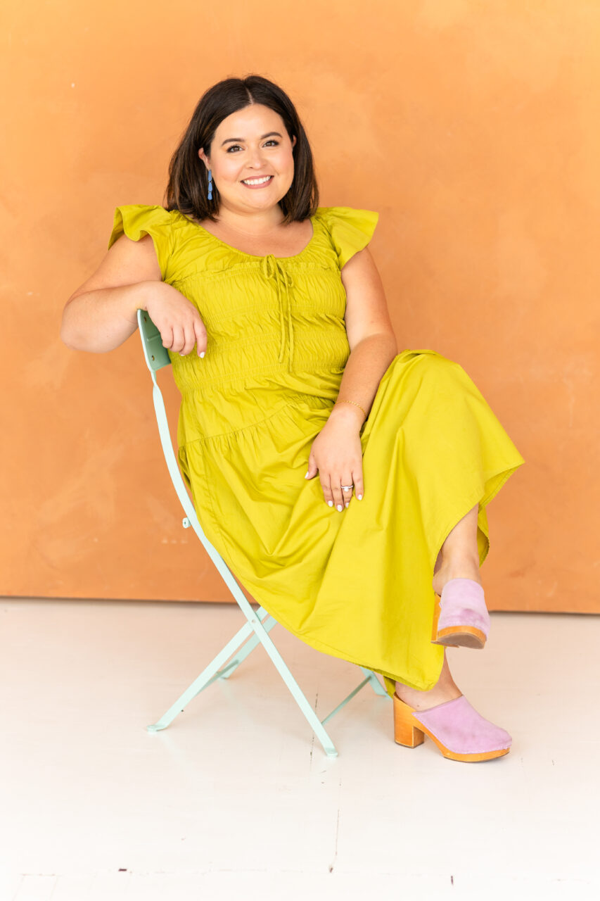 slim fit dress slacks Caroline Green Scalloped Short Dress